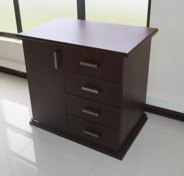 Mahogany office drawer